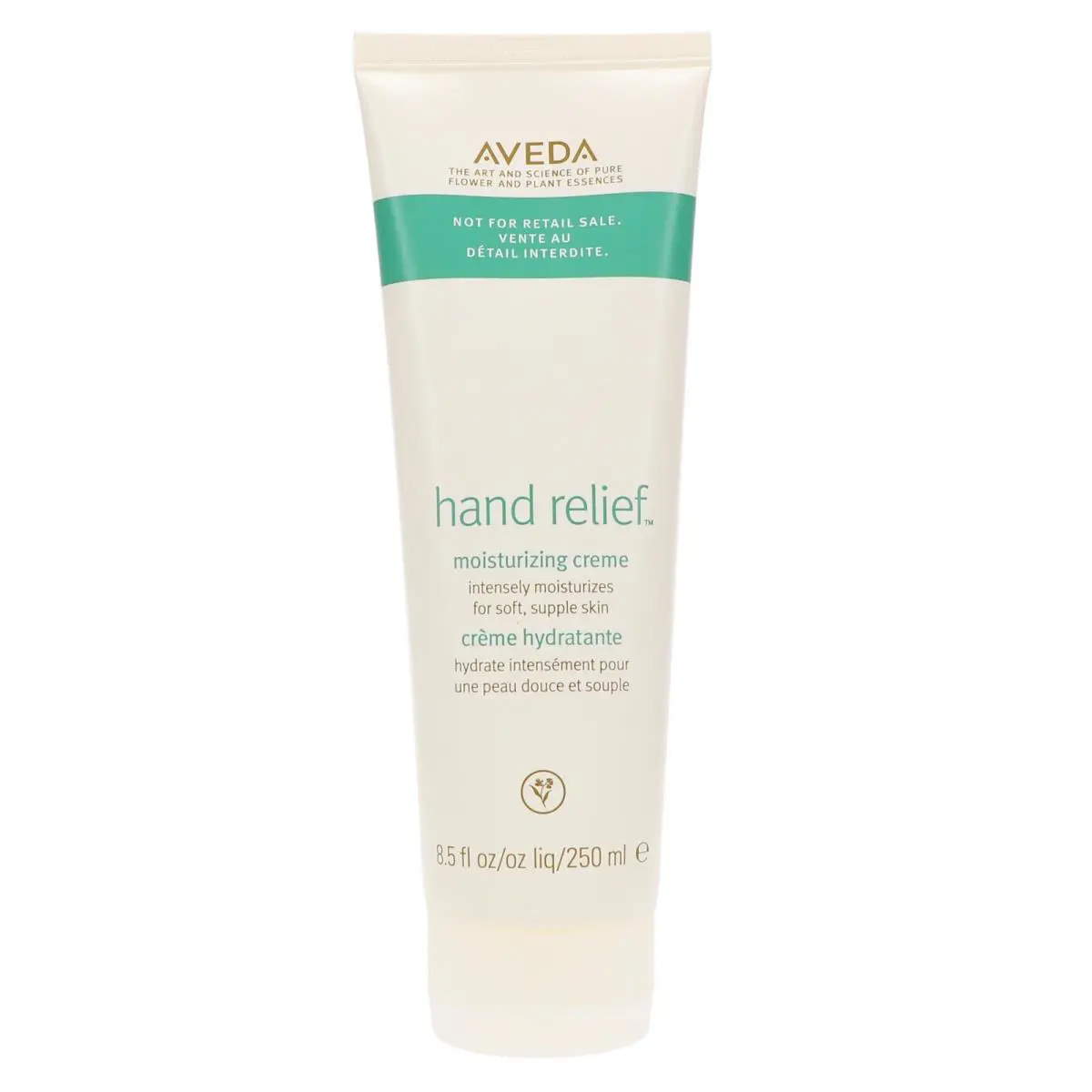 Aveda Hand Relief Cream Creme Moisturizing 8.5 oz 250 ml Back Bar Size