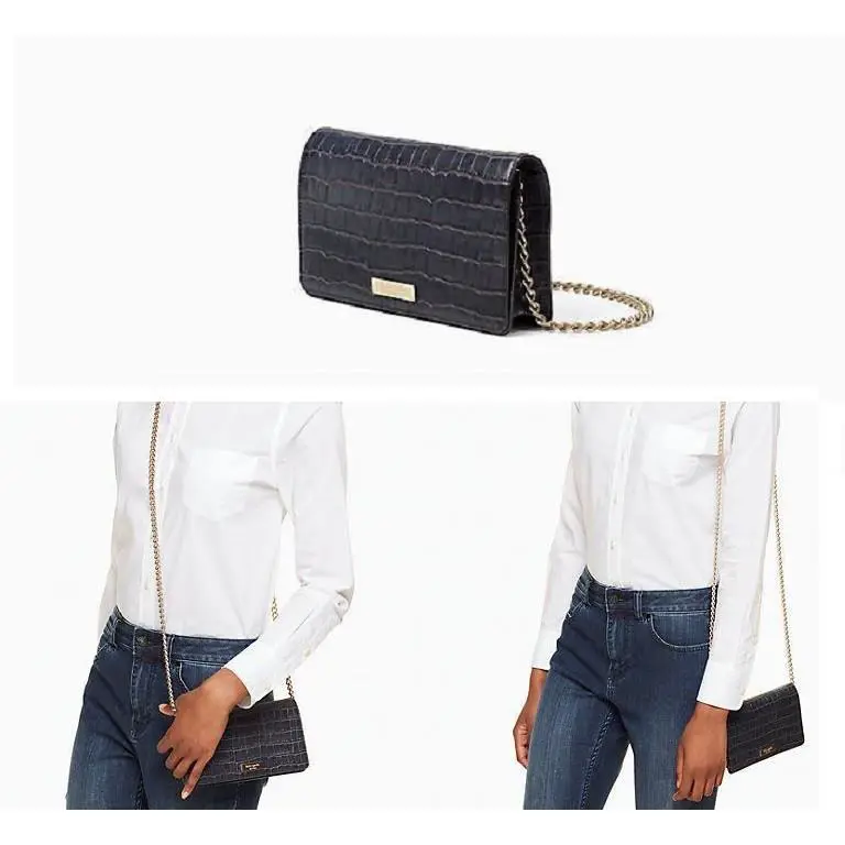 Kate Spade Alexander Ave Exotic Isabeli Clutch Crossbody Bag wkru4325