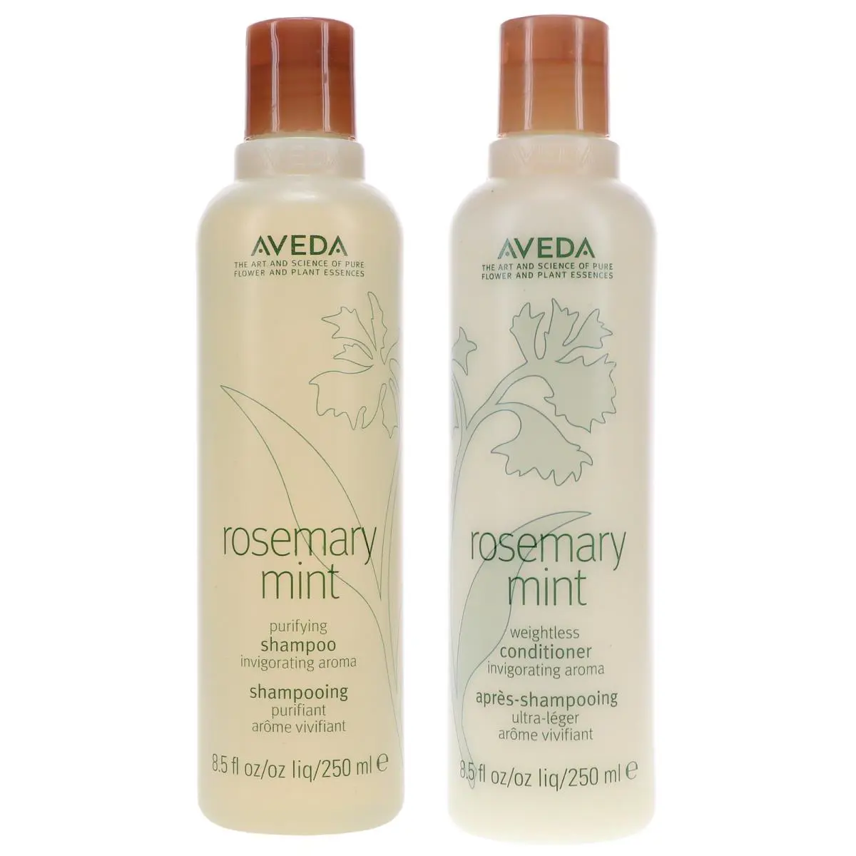 Aveda Rosemary Mint Purifying Shampoo 8.5 oz Rosemary Mint Weightless
