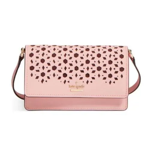 Kate Spade York Cameron Street Perforated Mini Arielle Crossbody Pink
