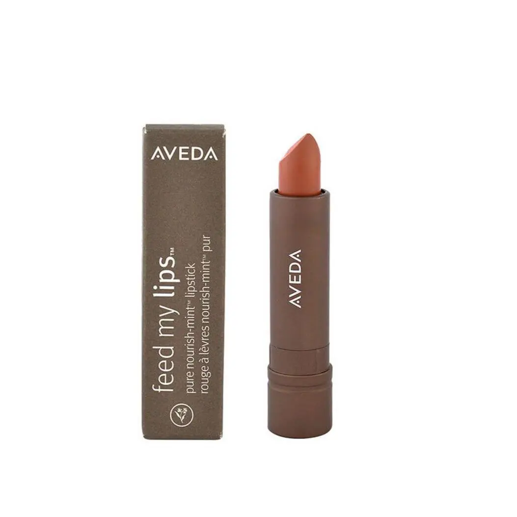 Aveda Feed My Lips Pure Nourish-mint Lipstick Bronzed Pecan 11 Lip Colour