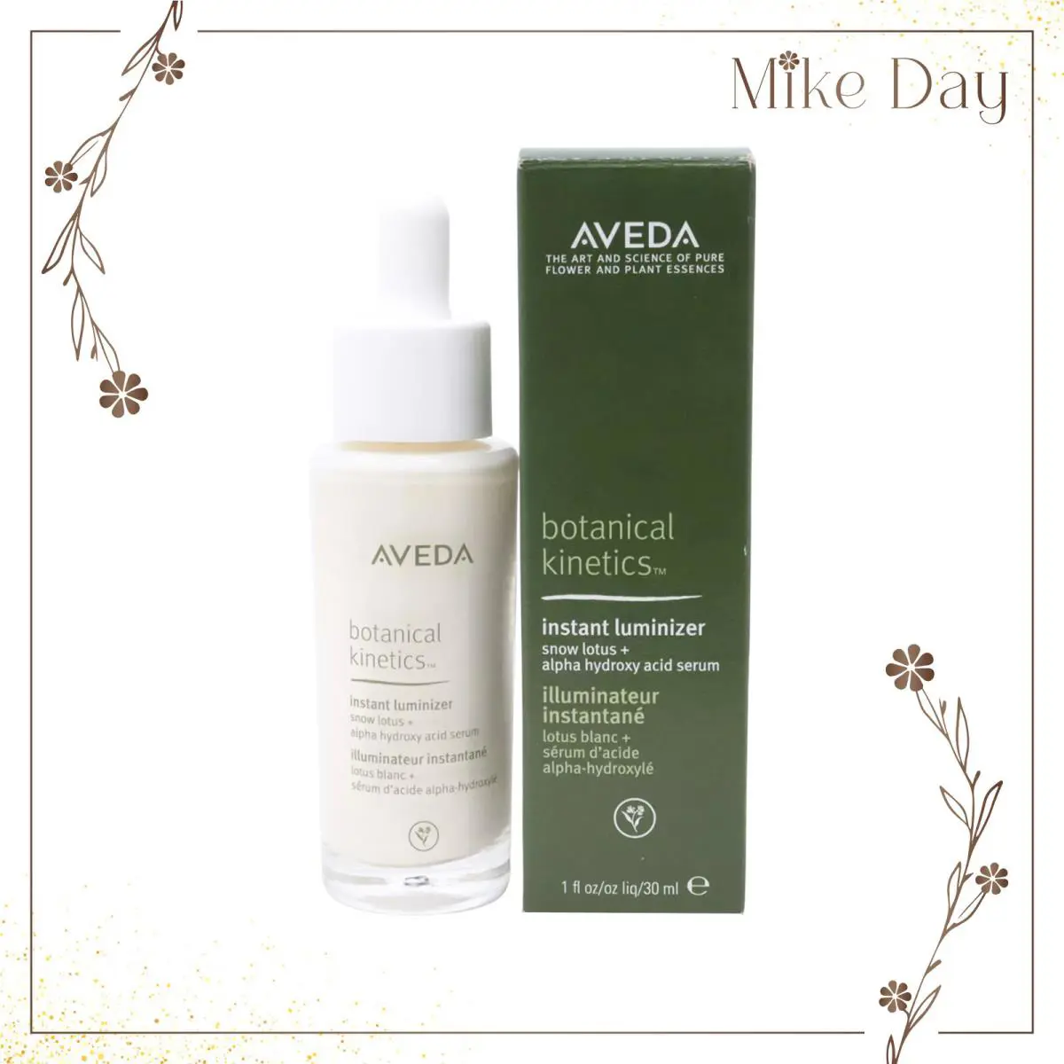 Aveda Botanical Kinetics Instant Luminizer with Hydroxy Acid Serum 30mL/1oz
