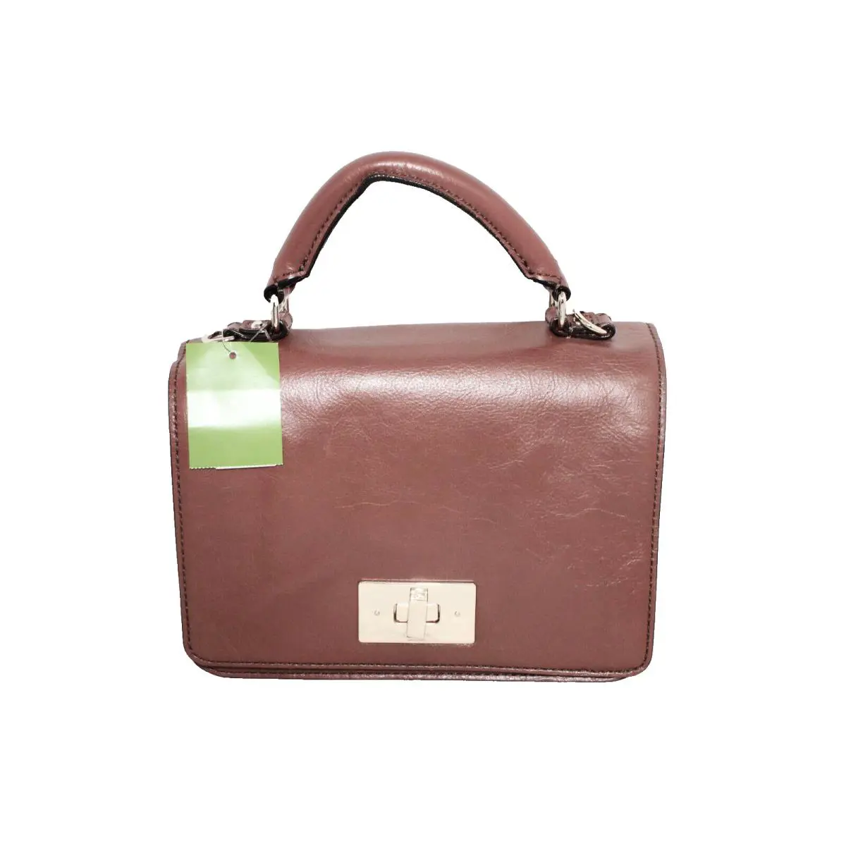 Kate Spade Brighton Park Carlyle Turnlock Handbag Brown Darkroast PXRU3864