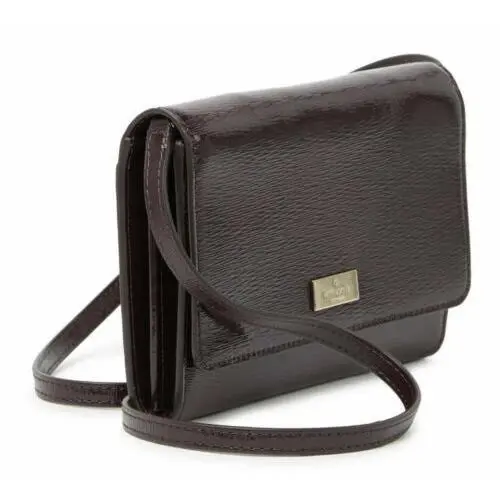 Kate Spade Crossbody Small Purse Bixby Place Chocolate Cherry WLRU5681 Women`s