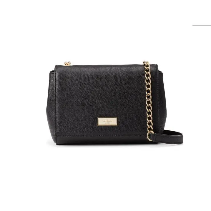 York Emelyn Briar Lane Eliza Shoulder Bag Purse WKRU4480 Black by Kate Spade