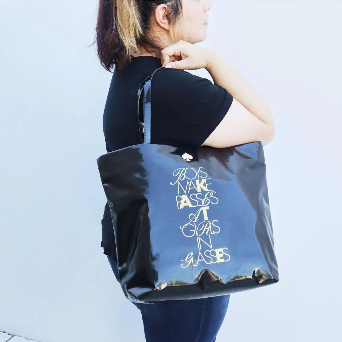 Kate Spade Boy Make Passes Bon Shopper Tote