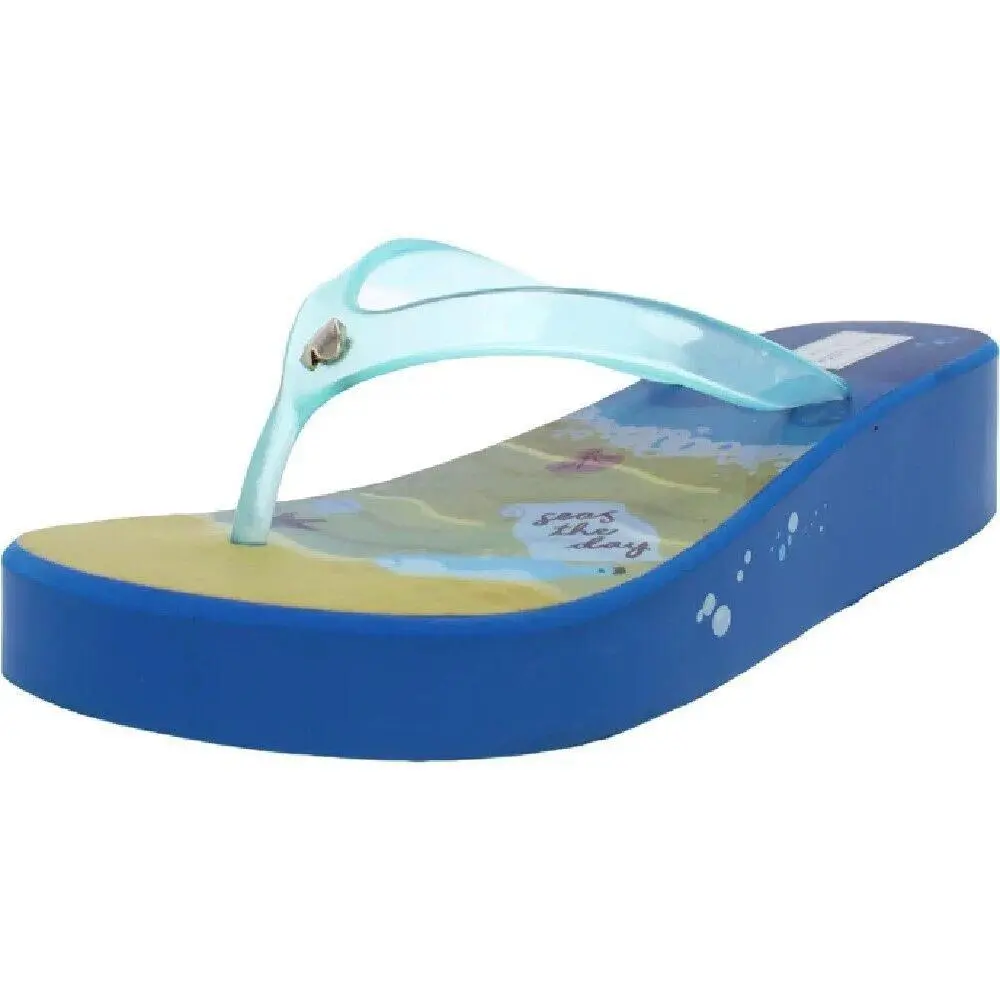 Kate Spade New York Womens Rio Wedges Slip On Casual Flip-flops Shoes Sz 9