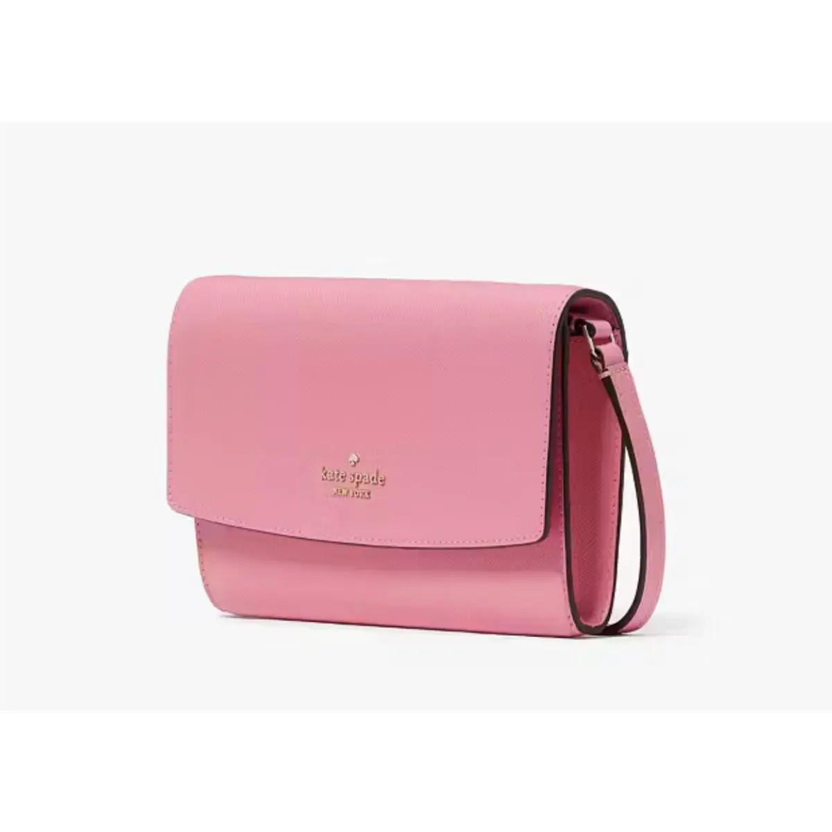 Kate Spade Perry Saffiano Leather Crossbody Blossom Pink