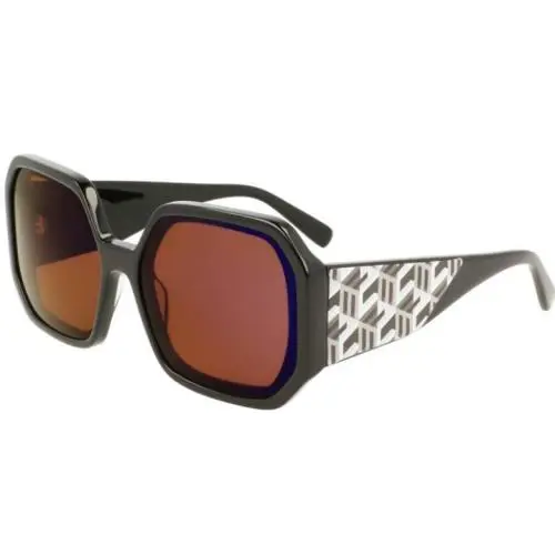 Mcm 709S 002 Black Sunglasses with Anniversary Print on Temples