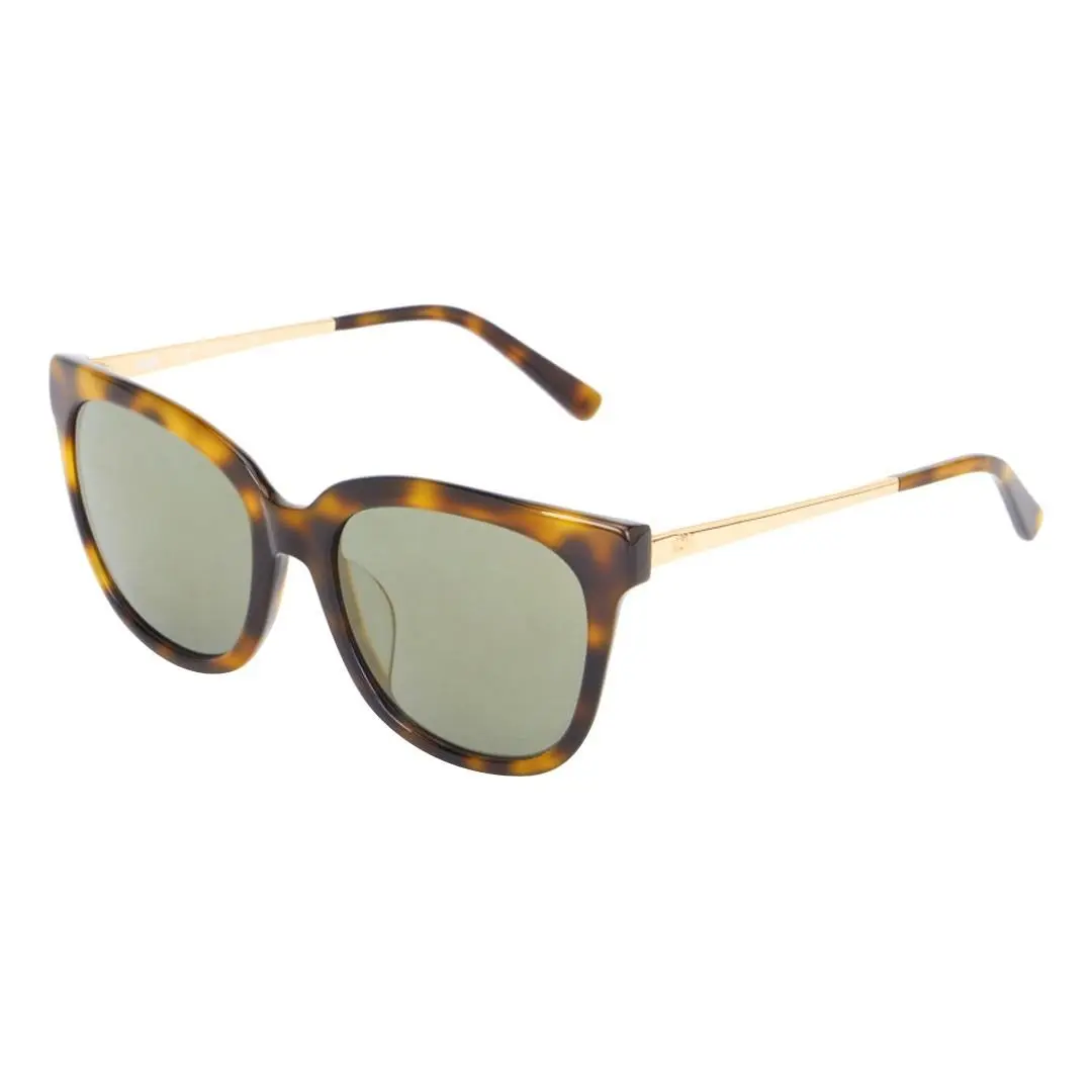 Mcm Unisex Havana Gold Sunglasses 628SA 214