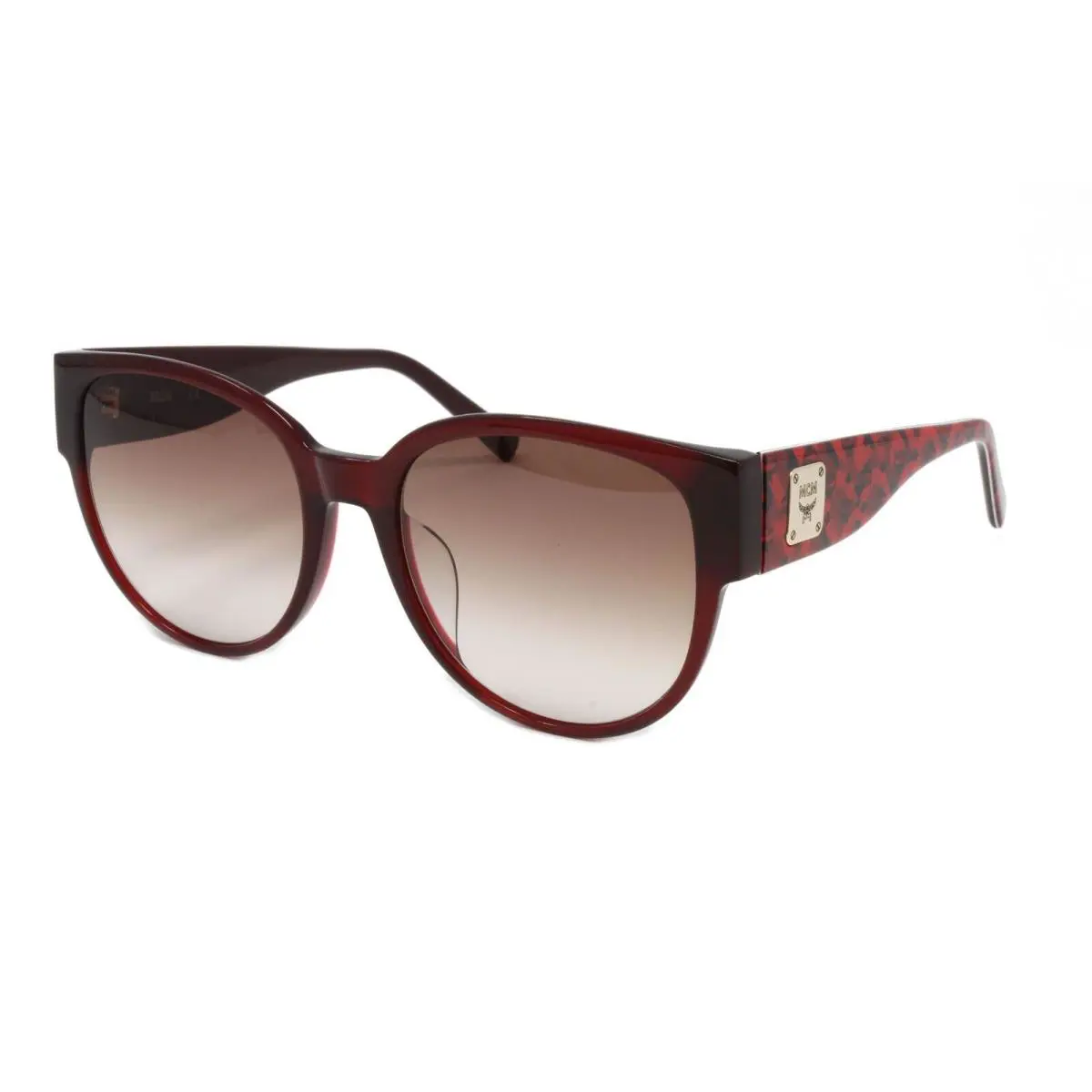 Mcm Sunglasses Women`s Round Frame MCM716SA 603 Bordeaux 58mm