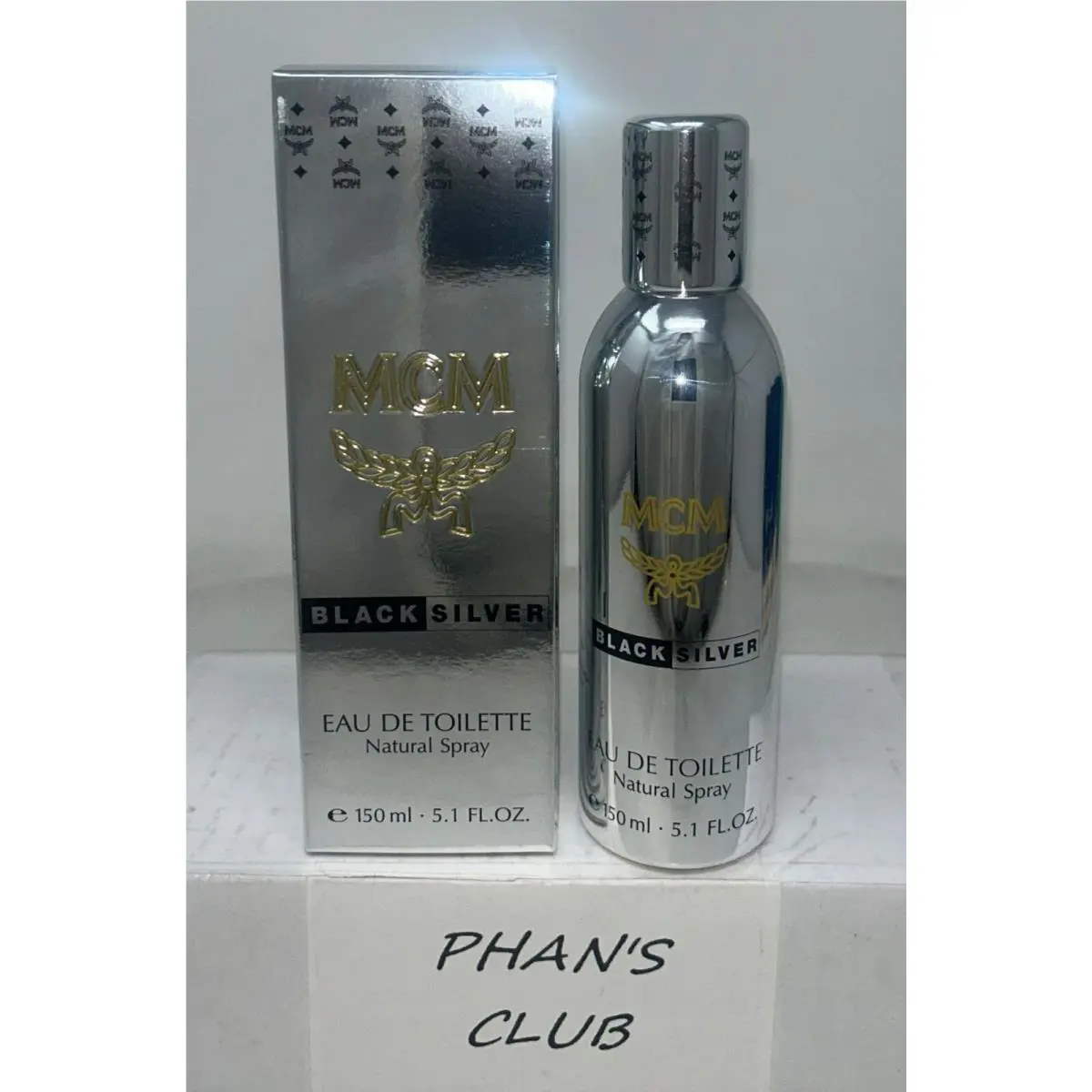 Black Silver By Mcm Eau de Toilette 5.1 Fl.oz. / 150 ml Spray For Man