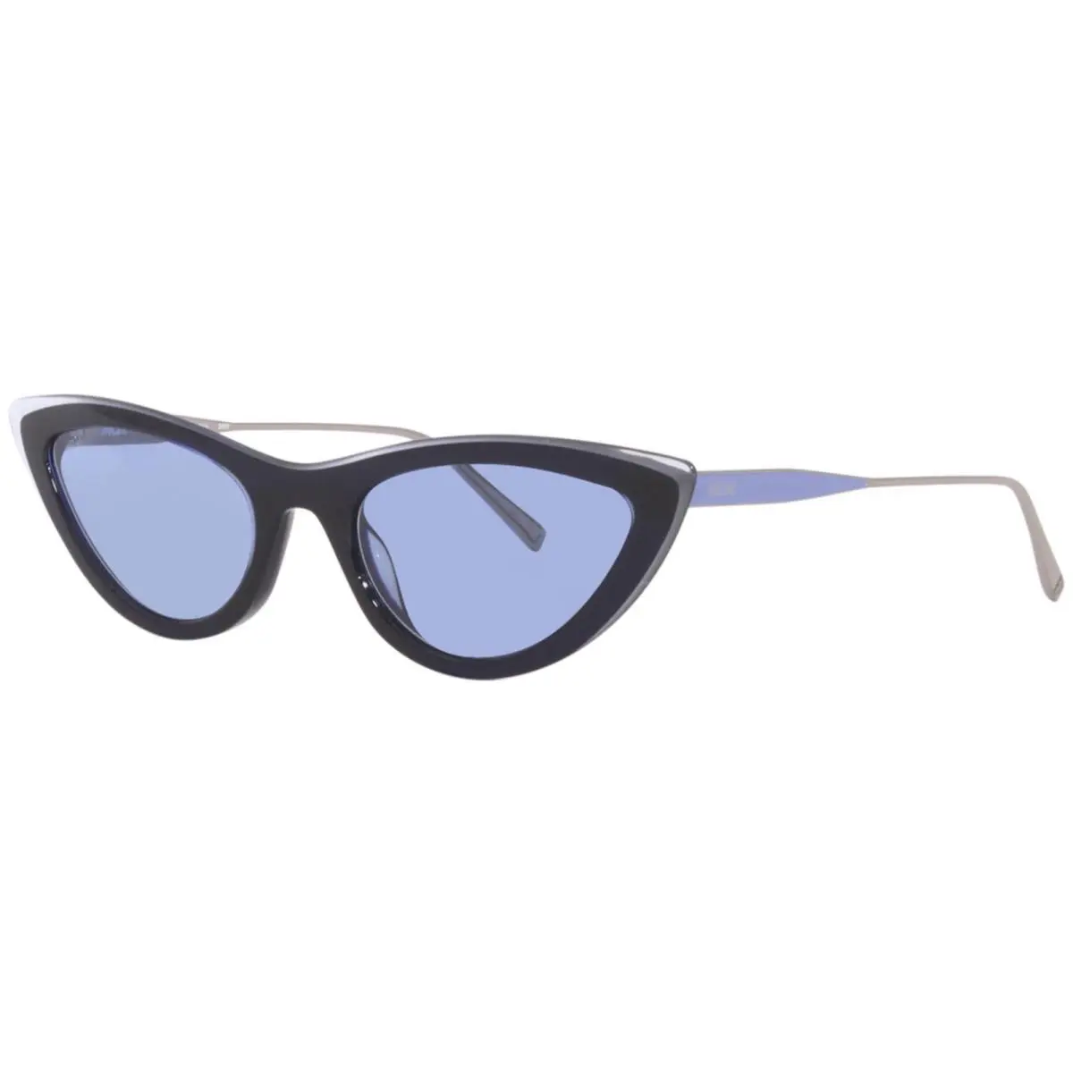 Mcm 699S 418 Azure Blue Cat Eye Sunglasses with Blue Lenses