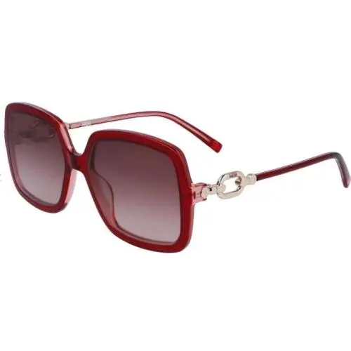 Mcm 729S 600 Crystal Red on Pink Sunglasses with Mcm Case by MCM