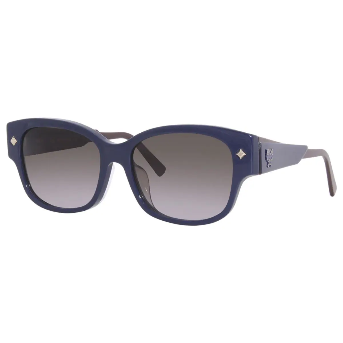 Mcm MCM675SA 416 Sunglasses Women`s Navy/grey Gradient Rectangle Shape 58mm