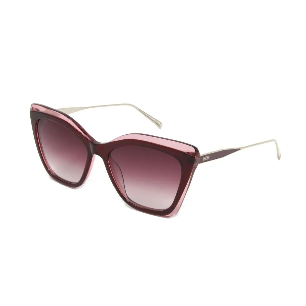 Mcm Sunglasses Women`s Cat Eye Frame MCM698S 602 Burgundy 55mm