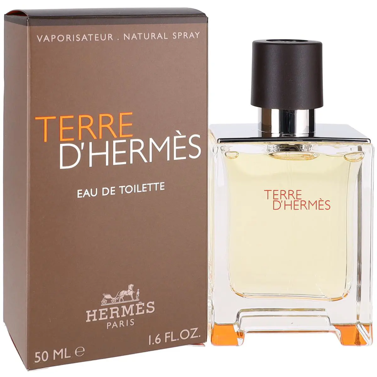 Terre D` Hermes by Hermes For Men Eau de Toilette Spray Cologne 1.7oz