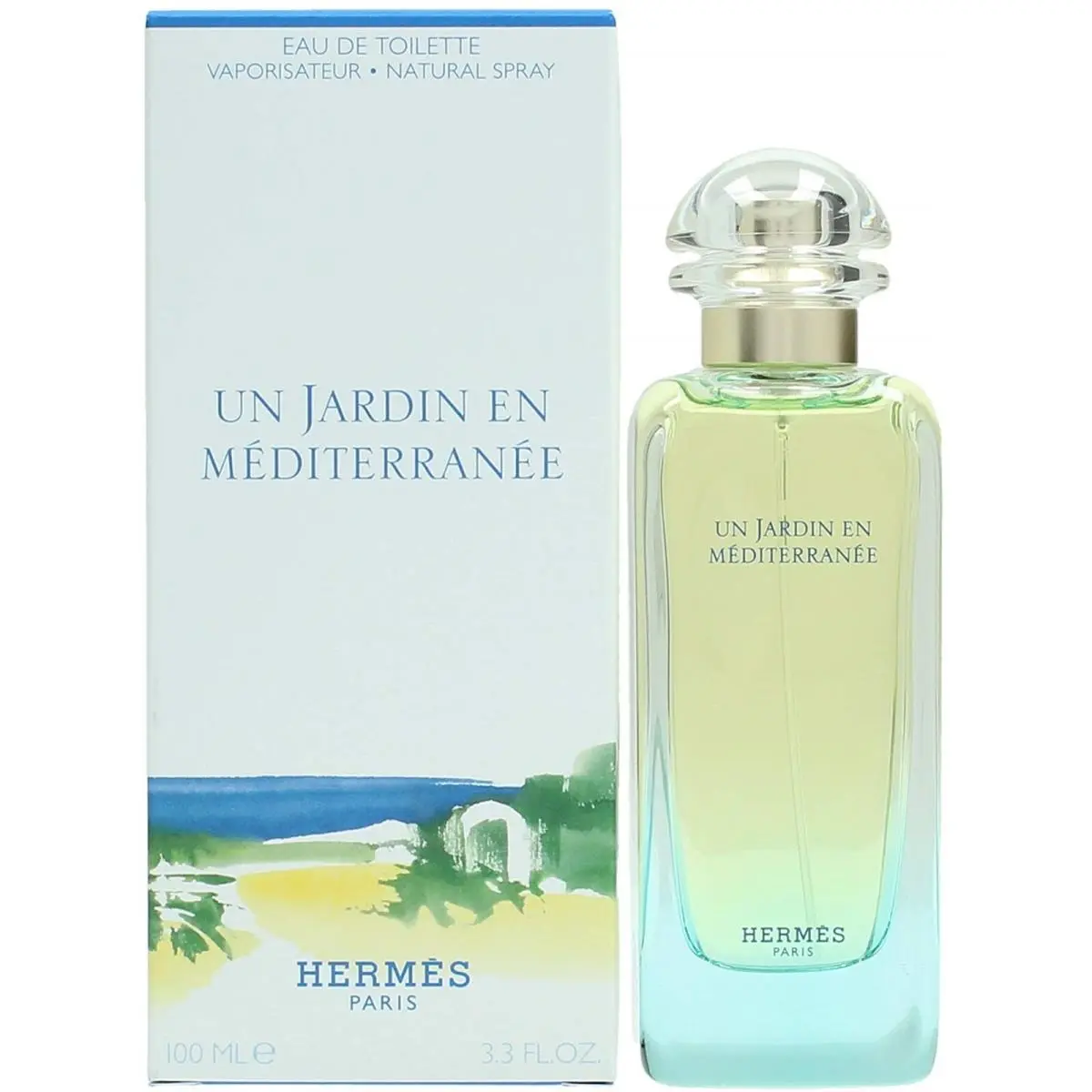 Un Jardin En Mediterranee by Hermès For Unisex 3.3oz Edt Spray