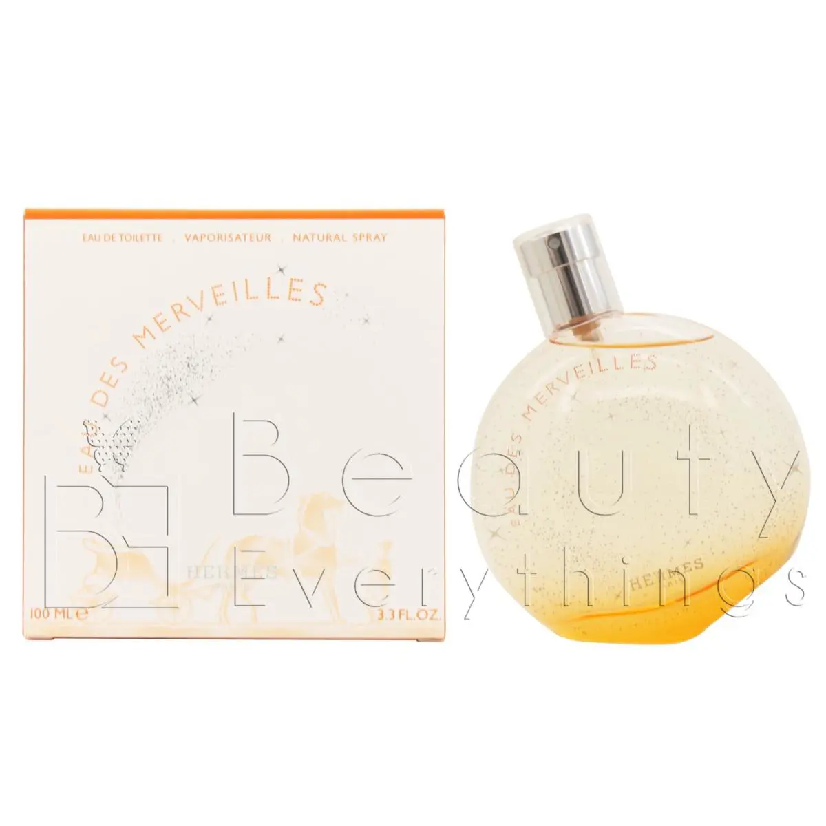 Eau Des Merveilles by Hermes 3.3oz / 100ml Edt Spray For Women