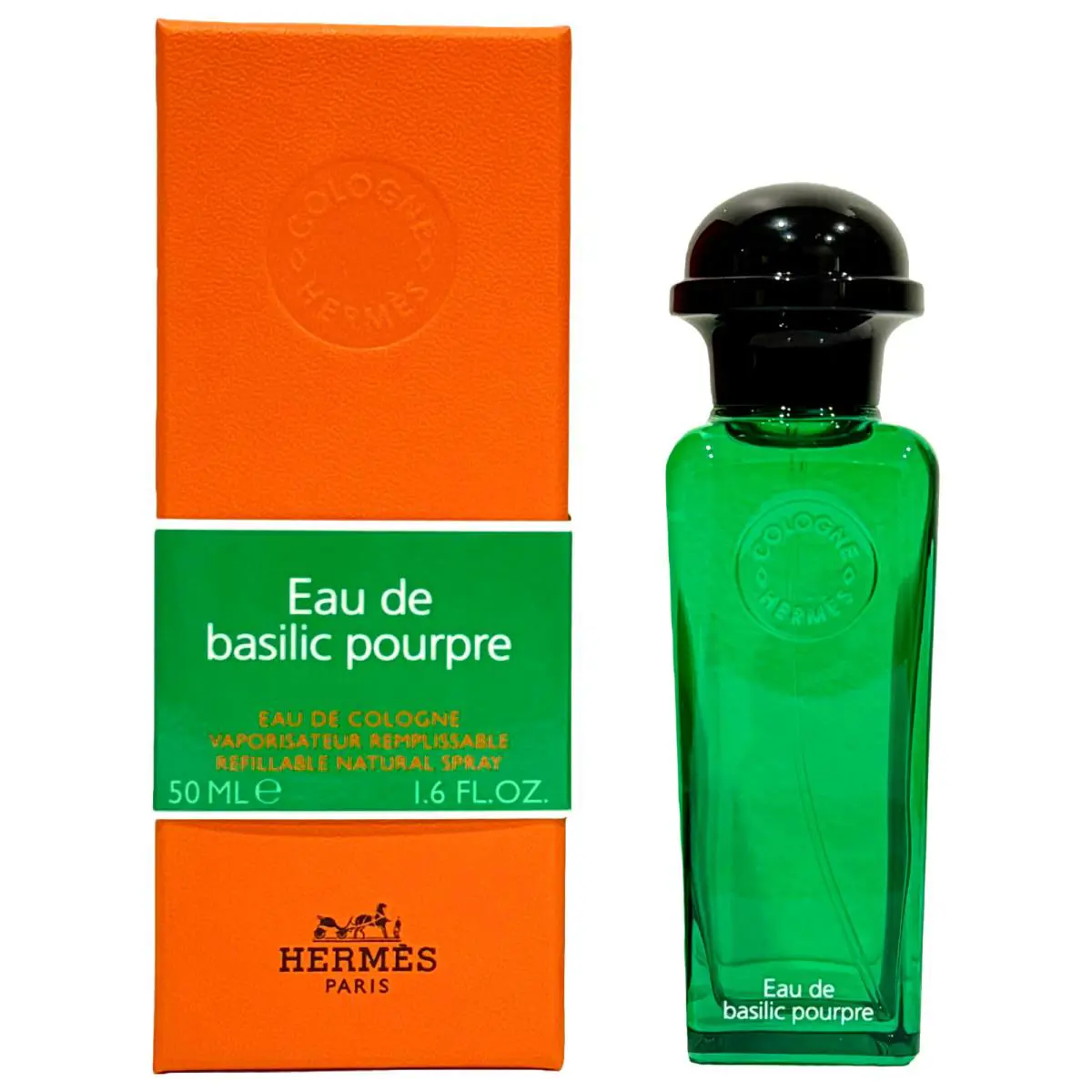Hermes Eau de Basilic Pourpre For Unisex 1.6 oz Eau de Cologne Spray