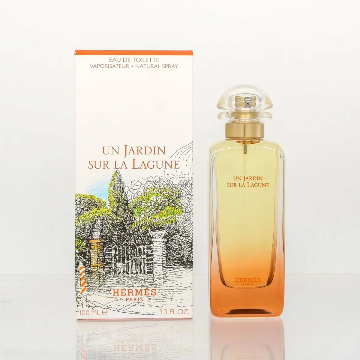 Un Jardin Sur La Lagune by Hermes Edt Spray 3.3 Oz 100ml Unisex