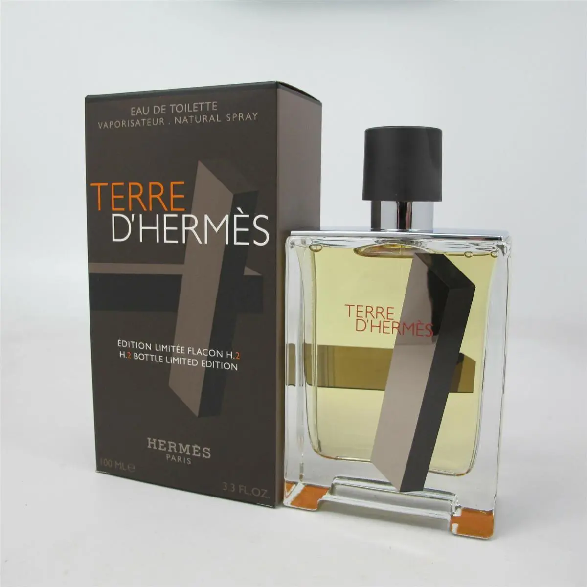 Terre D`hermes Flacon H.2 2014 by Hermes 100 Ml/ 3.3 oz Eau de Toilette Spray