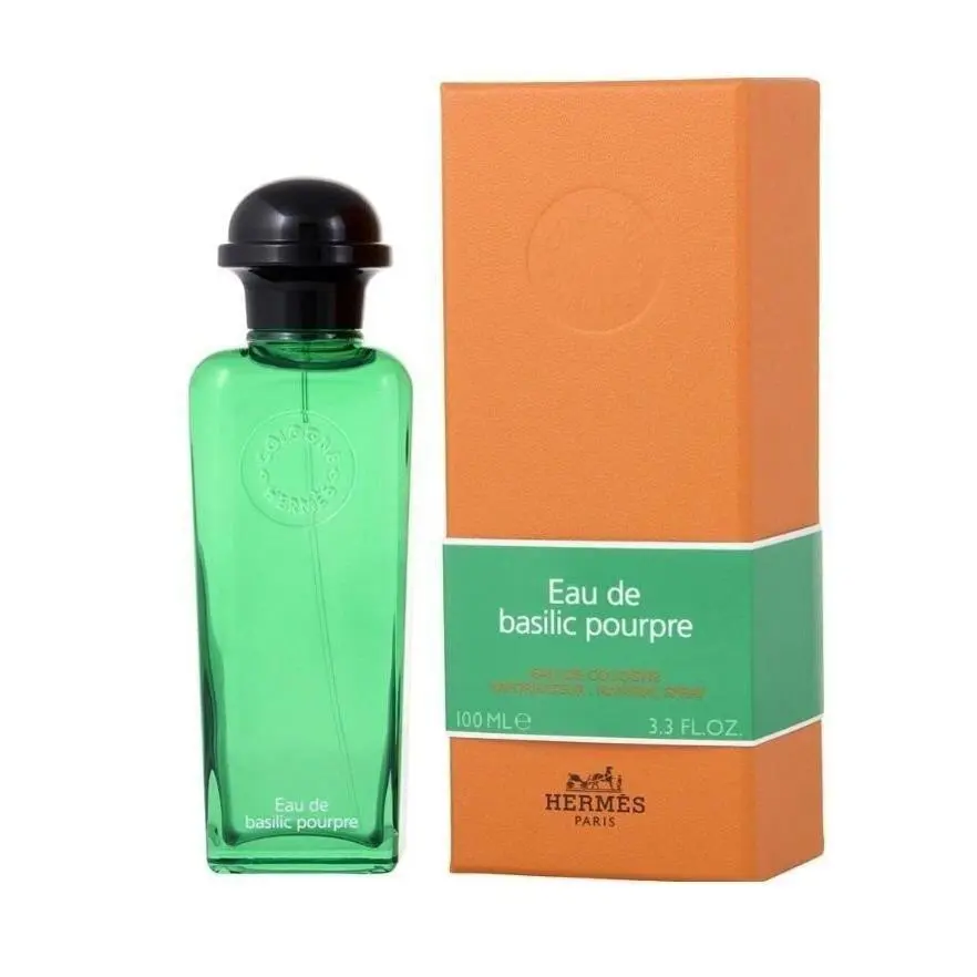 Hermes Eau de Basilic Pourpre 3.3 oz Edc Spray Unisex Cologne 100ml