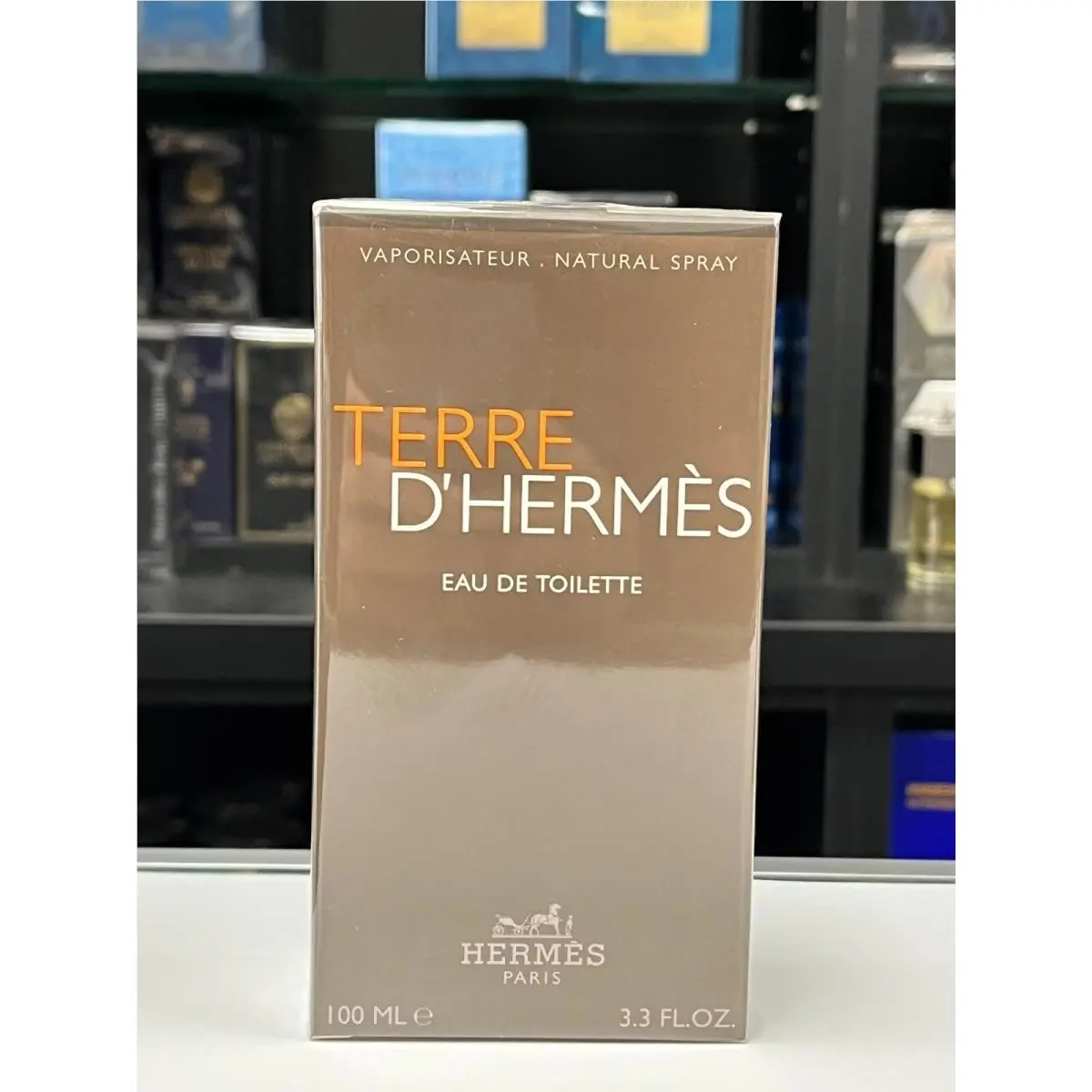 Hermes Terre D`hermes Eau de Toilette For Men 3.3 Fl. Oz. / 100ml