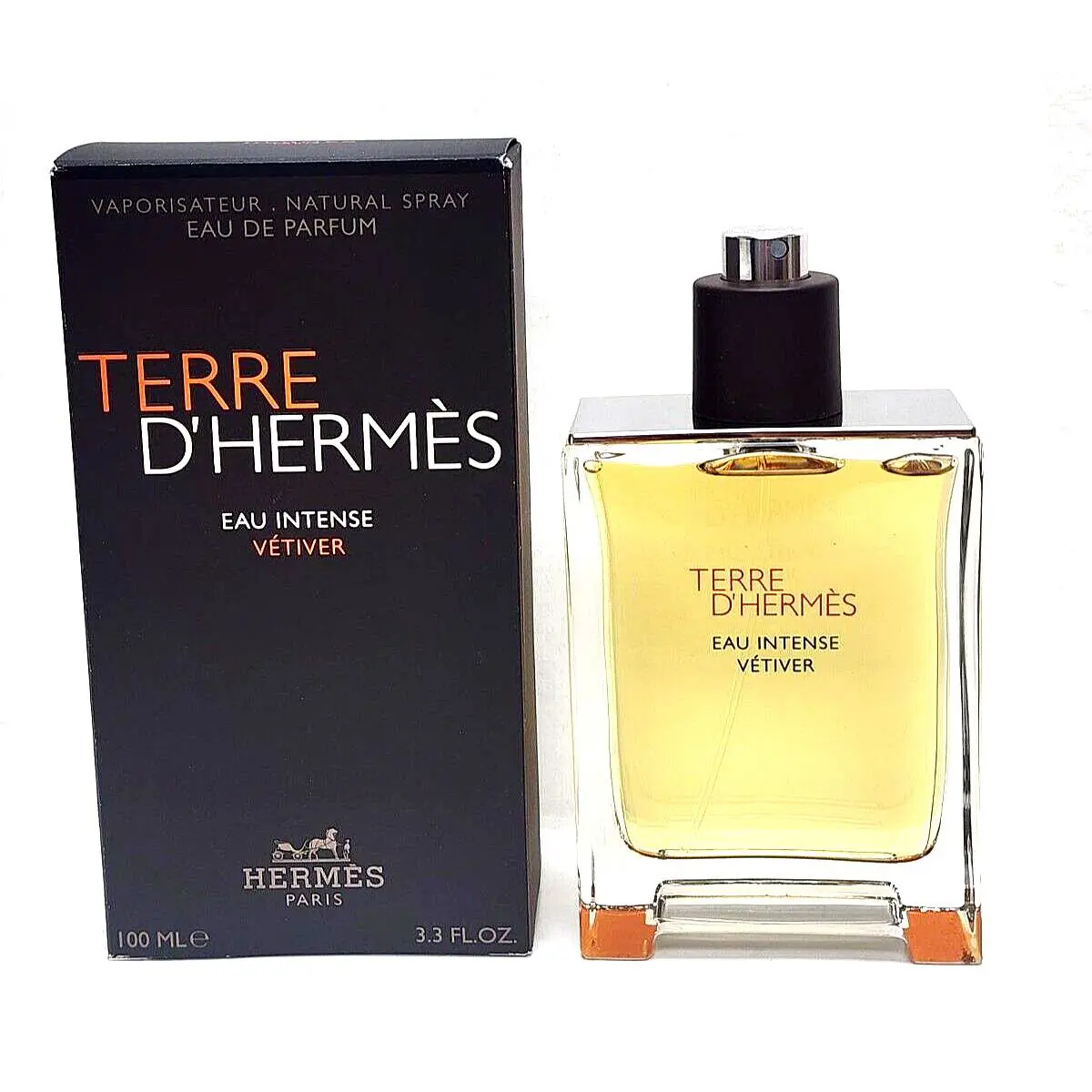 Terre D`hermes Eau Intense Vetiver  Eau De Parfum Spray 3.3 oz For Men by Hermes