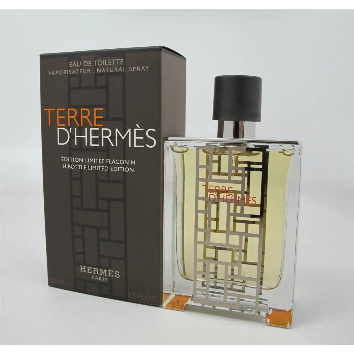 Terre D`hermes Flacon H 2013 by Hermes 100 ml/3.3 oz Eau de Toilette Spray