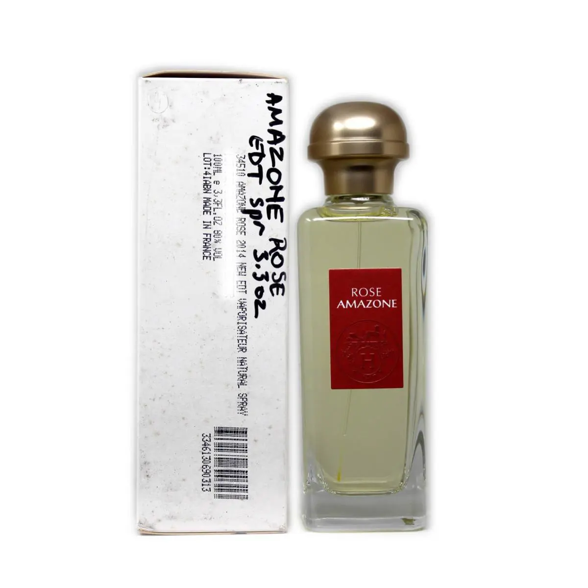 Hermes Amazone Rose Eau DE Toilette Spray 100 ML/3.3 Fl.oz. T