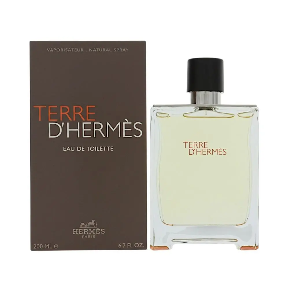 Terre D`hermes by Hermes Box For Men 6.7 Oz Eau De Toilette Spray