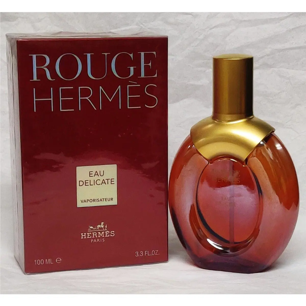 Rouge Hermes Eau Delicate Hermes Eau DE Toilette Spray 3.3 OZ/100 ML For Women