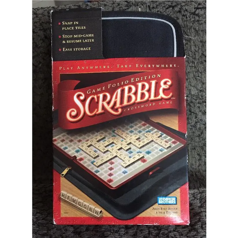 Scrabble Game Folio Edition