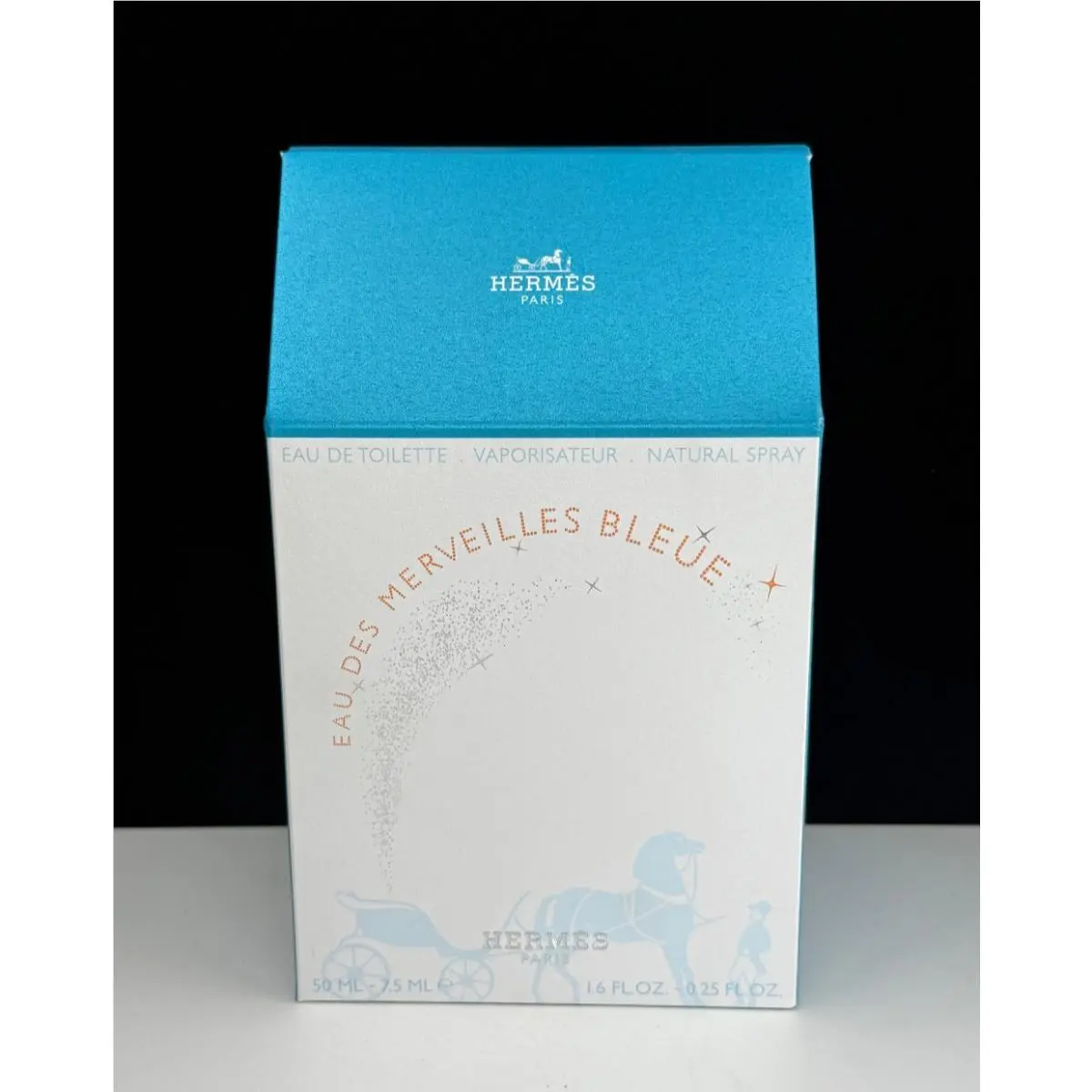 Hermes Eau Des Merveilles Bleue Women 1.6 oz Edt + 0.25 Mini Deluxe