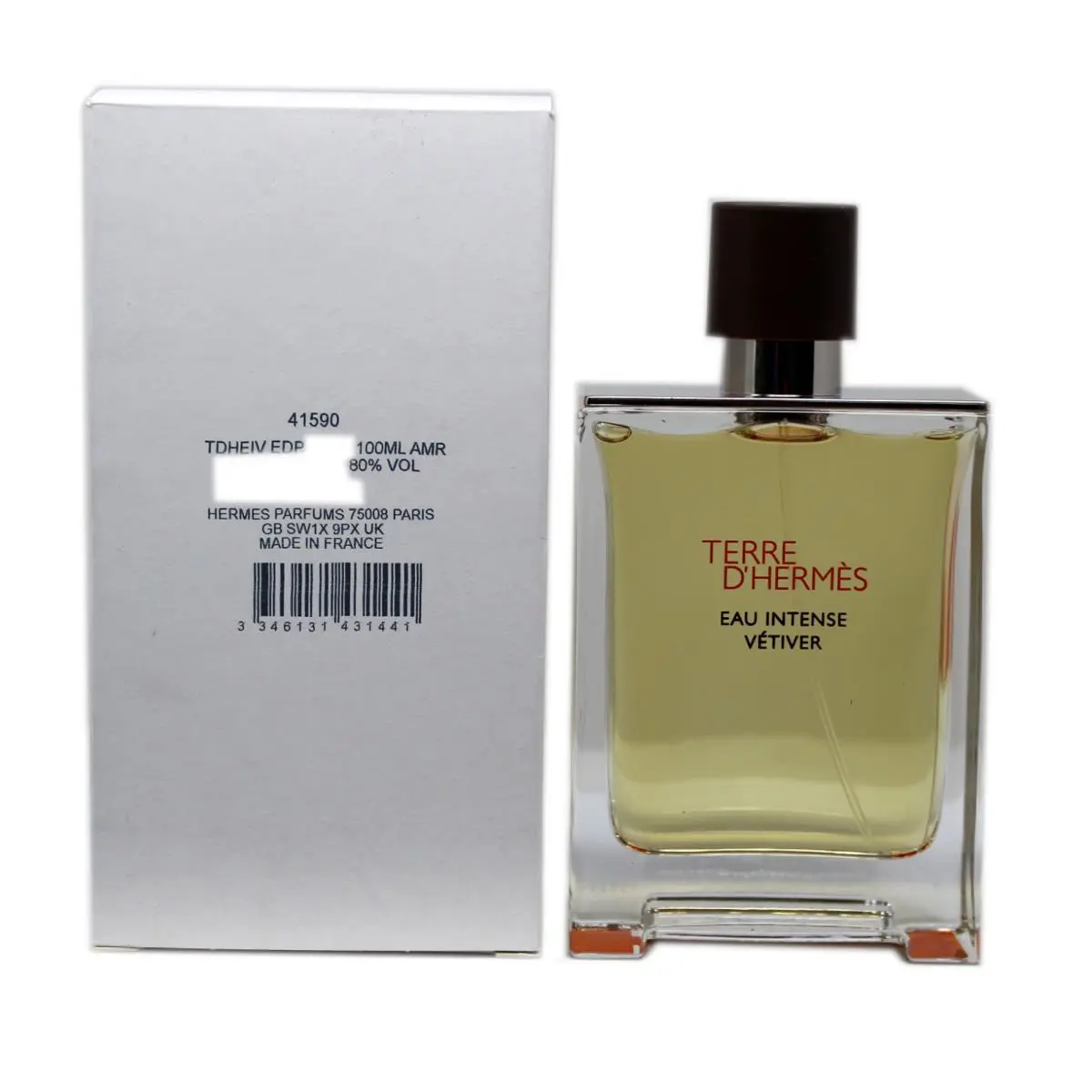 Hermes Terre D`hermes Eau Intense Vetiver Eau DE Parfum Natural Spray 100ML T