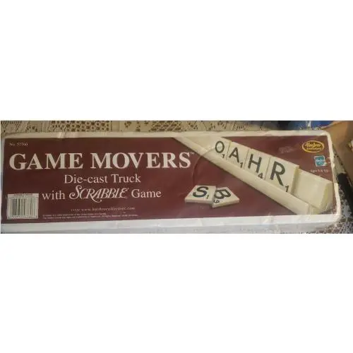 Hasbro Collectors Game Movers Die-cast Truck with Scrabble Game 55760
