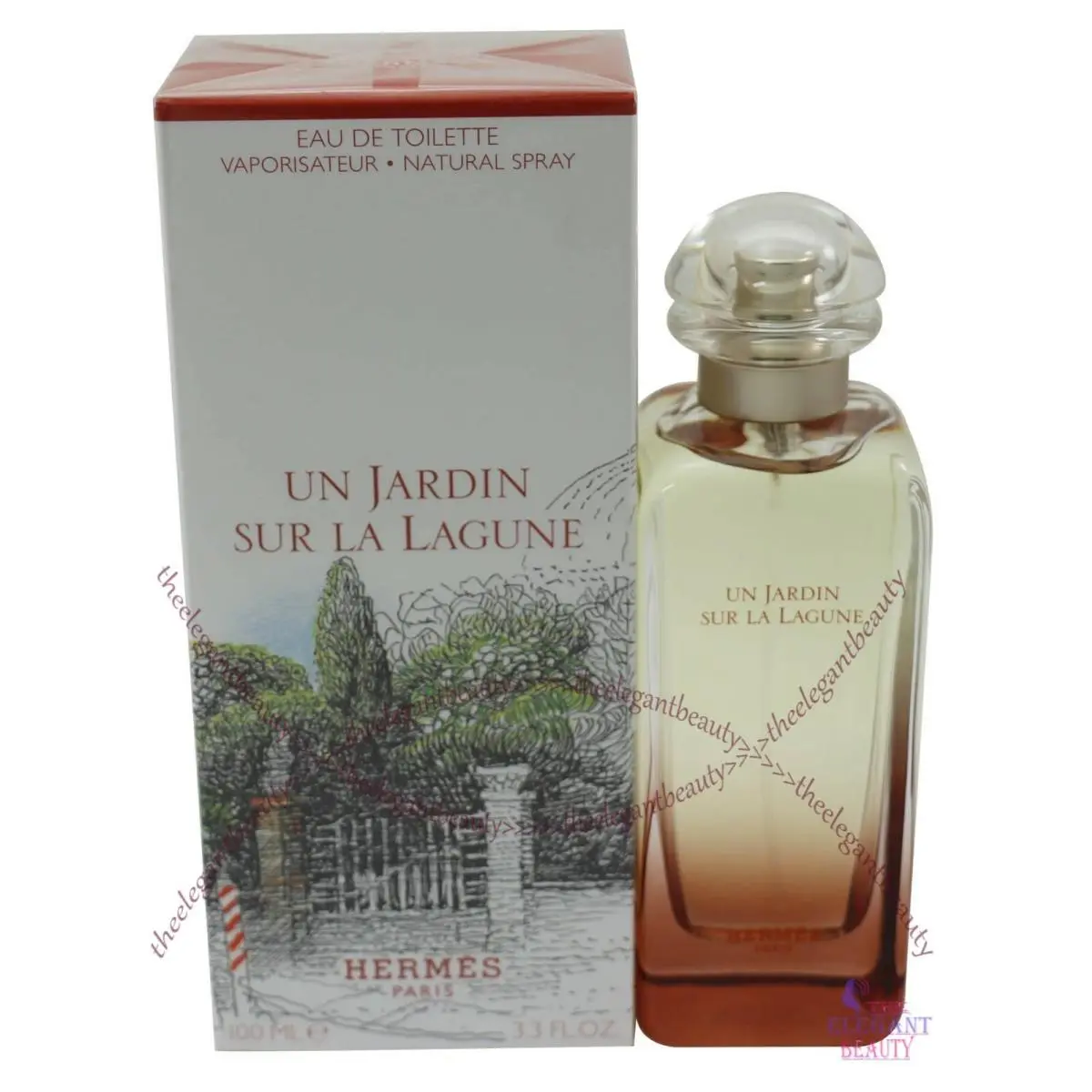 Un Jardin Sur La Lagune 3.4oz/100ml Eau de Toilette Spray By Hermes