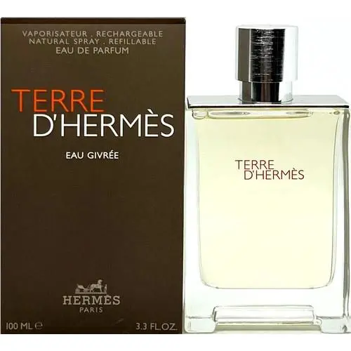 Hermes Men`s Terre D`hermes Eau Givree Edp 3.3 oz Fragrances