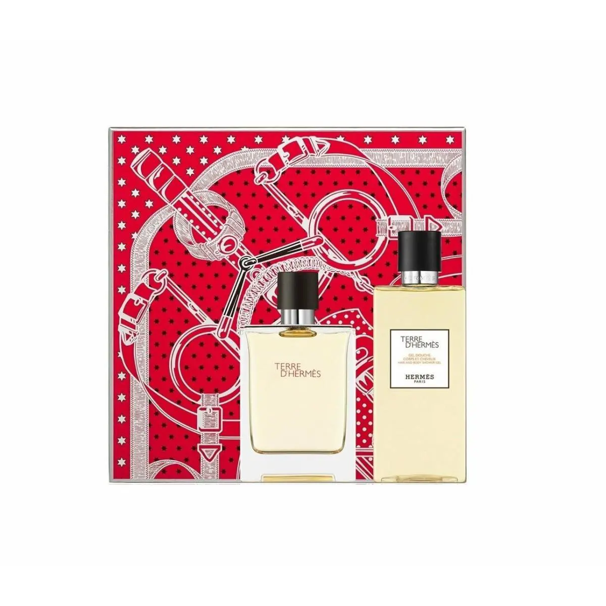 Terre D`hermes 3.3 oz Edt Spray Mens Cologne+ 6.5 Oz. Shower Gel by Hermes