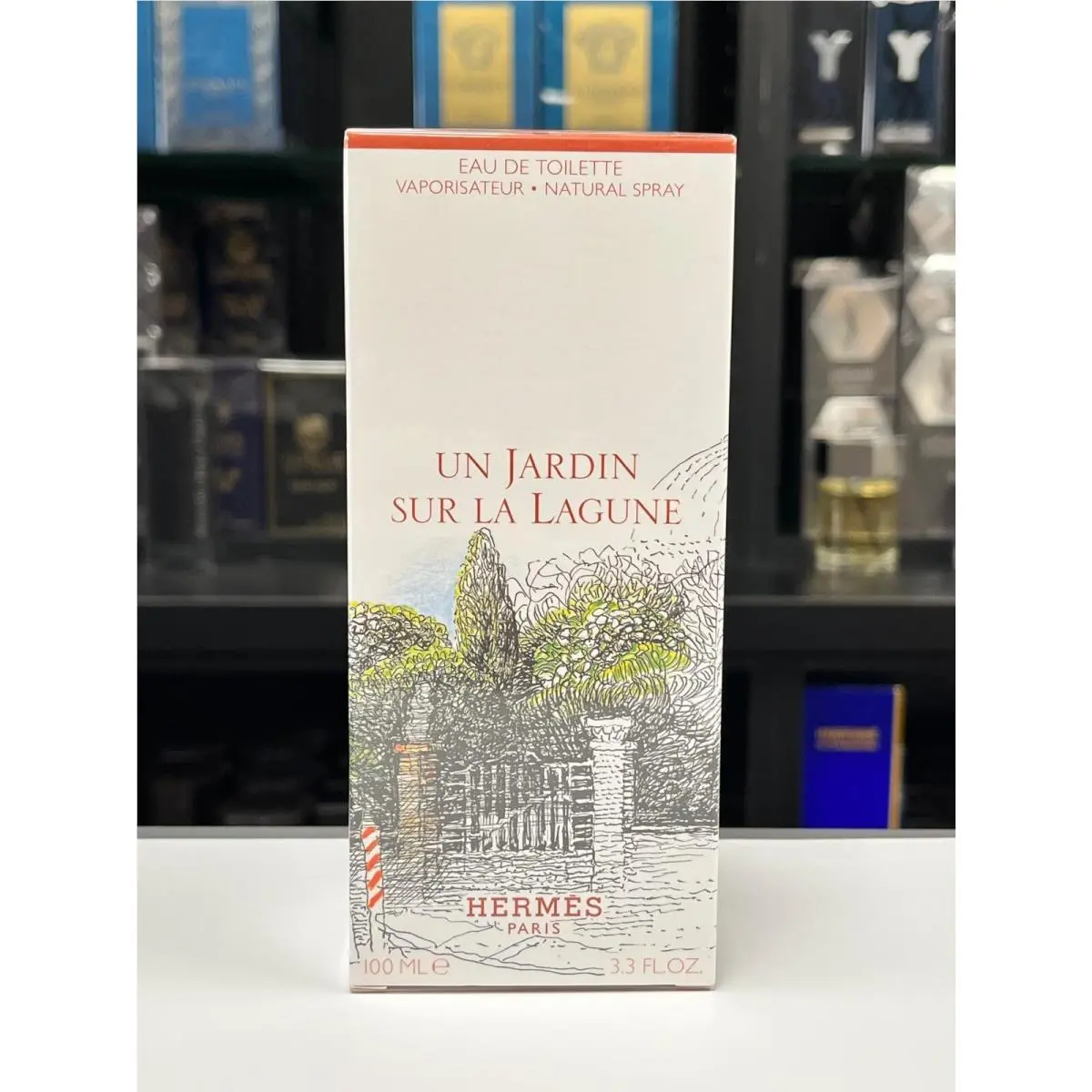 Hermes Un Jardin Sur La Lagune Eau de Toilette Unisex 3.3 Fl. Oz. / 100ml