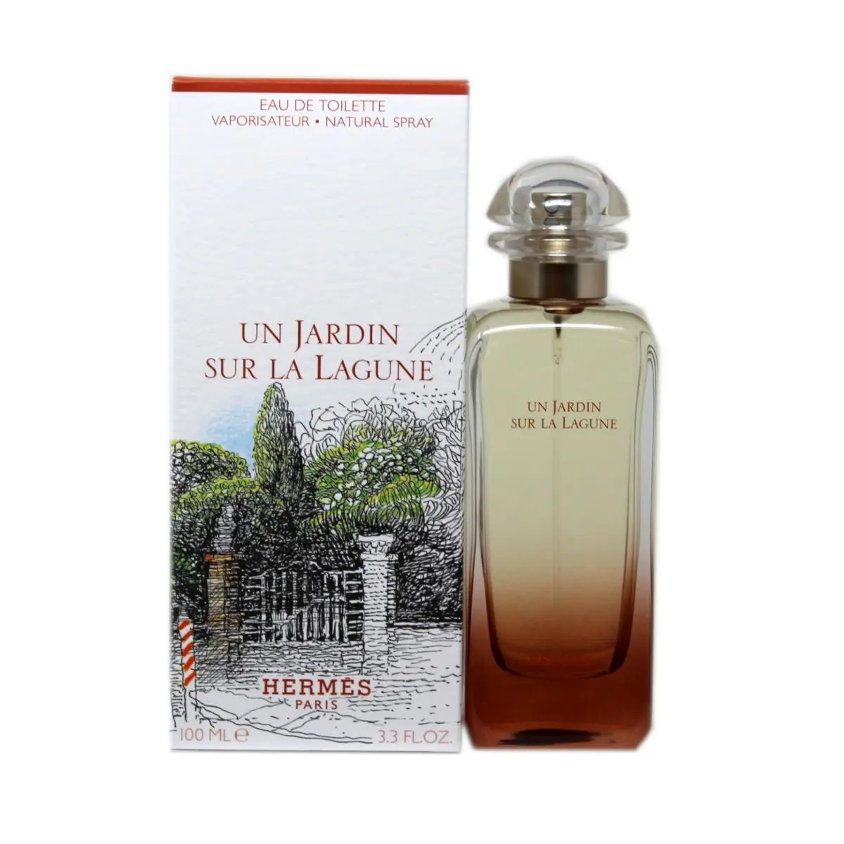 Hermes UN Jardin Sur LA Lagune Eau DE Toilette Natural Spray 100 ML/3.3 Fl.oz
