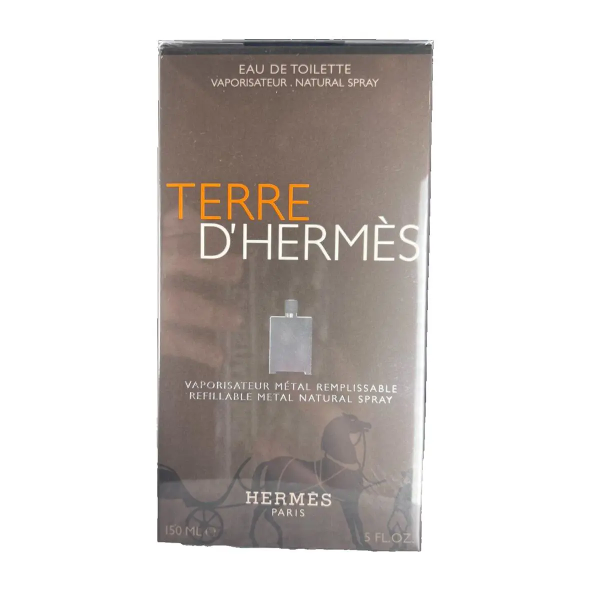 Terre D`hermes Edt Vaporisateur Natural Spray 5 oz Vintage
