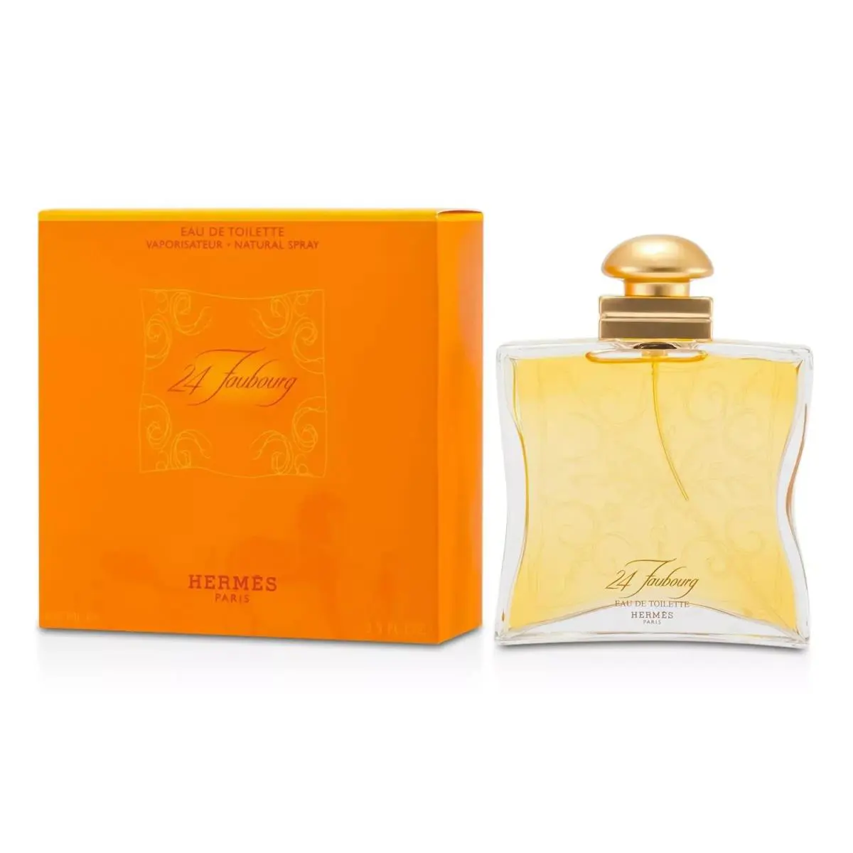 24 Faubourg Edt Spray by Hermes Paris 3.3oz 1 Free Perfume
