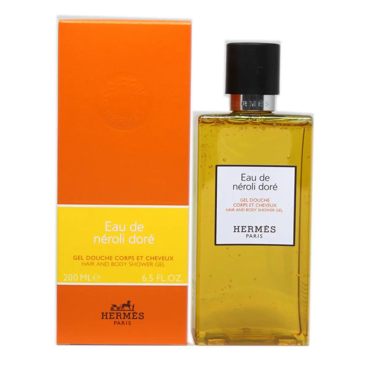 Eau DE Neroli Dore Hair and Body Shower Gel 200 ML/6.5 Fl.oz by Hermes
