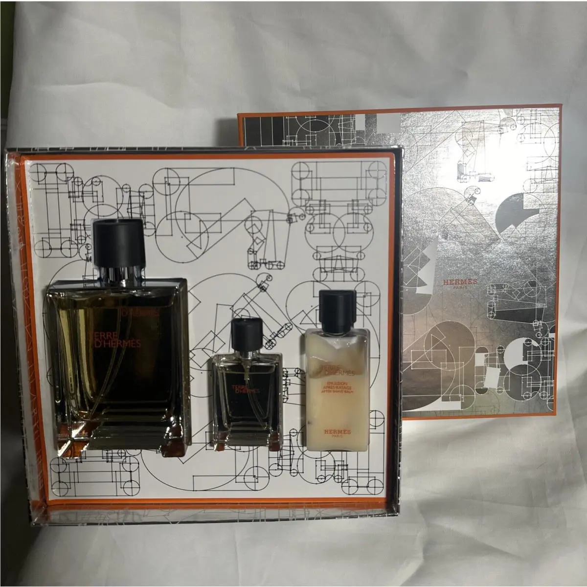 Hermes Terre D`hermes Edt 3 Pc Gift Set Men`s