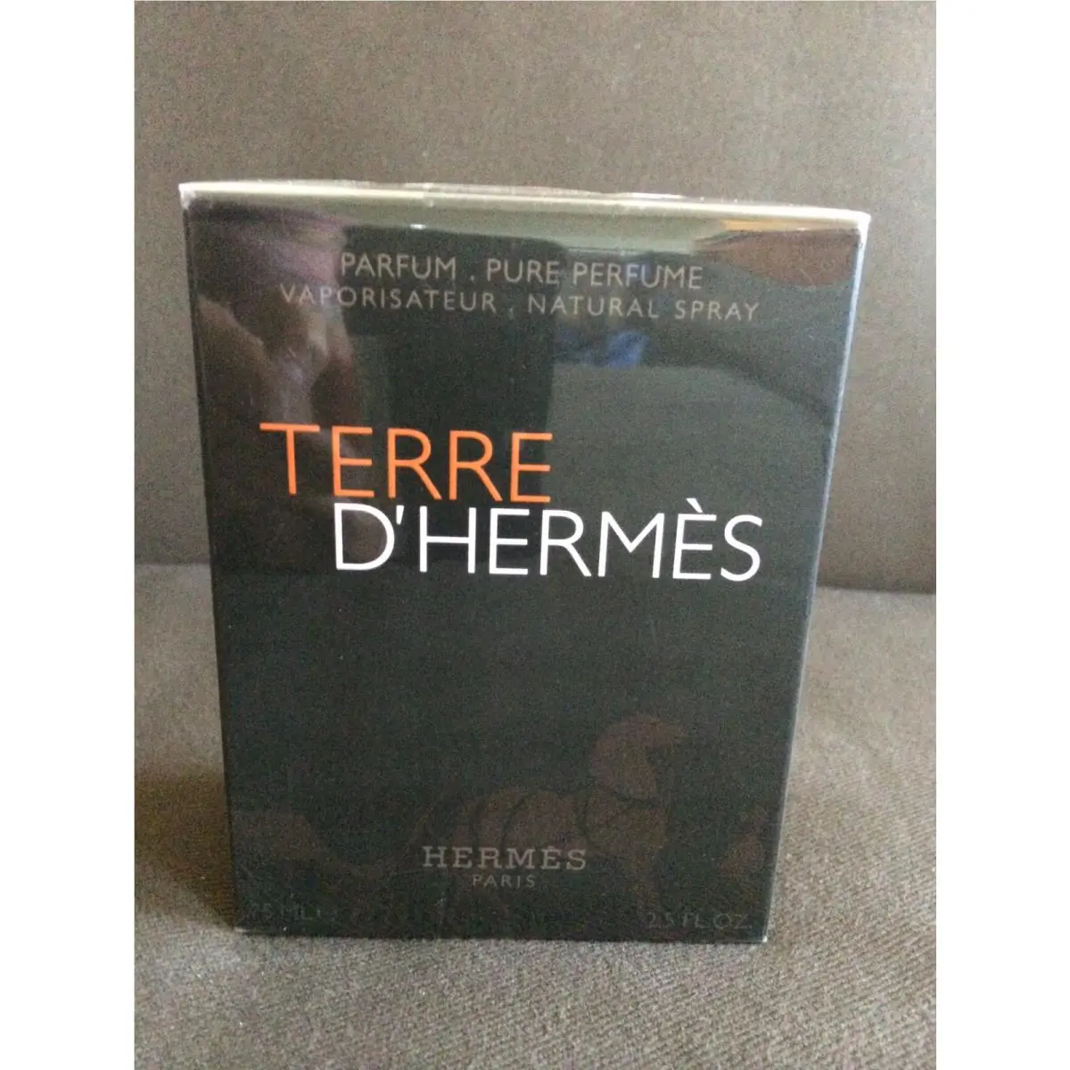 Terre D`hermes Parfum by Hermes For Men 2.5 FL OZ