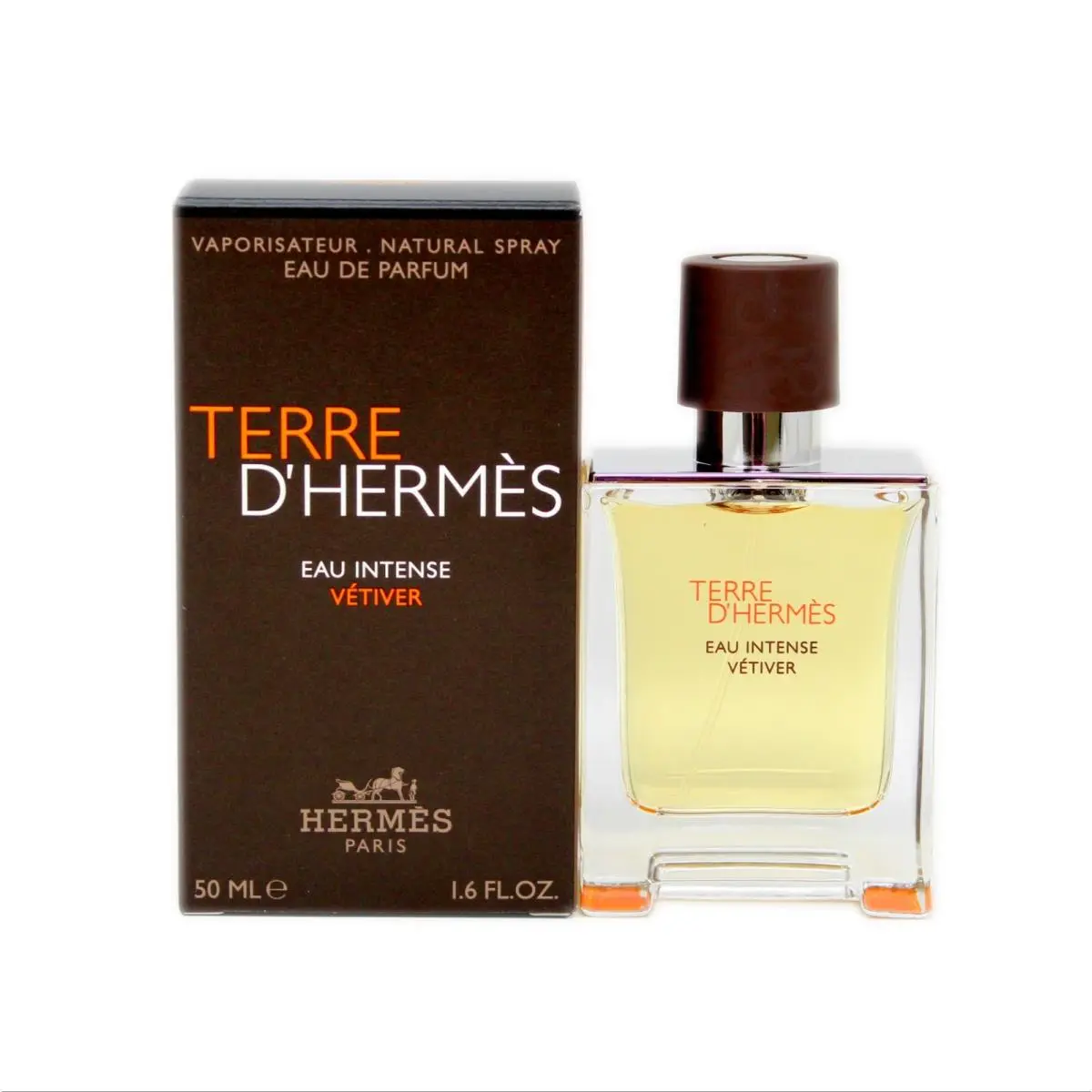 Terre D`hermes Eau Intense Vetiver Eau DE Parfum Natural Spray 50ML