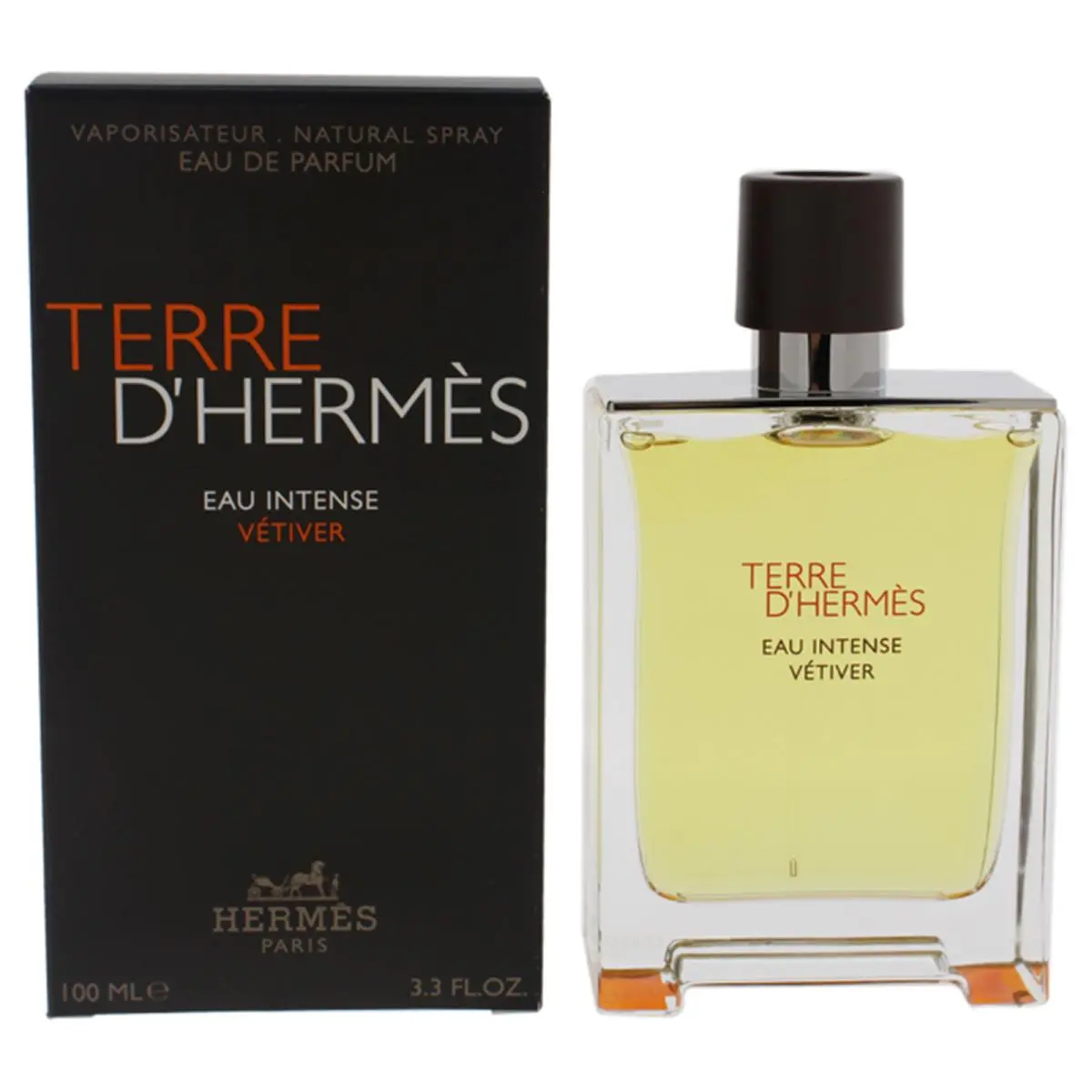Terre Dhermes Eau Intense Vetiver  For Men - 3.3 oz Edp Spray by Hermes