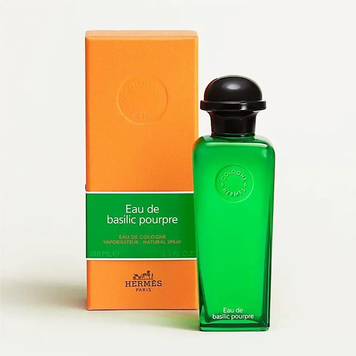 Hermes Eau DE Basilic Pourpre Eau De Cologne Spray - Size 3.3 Oz / 100mL